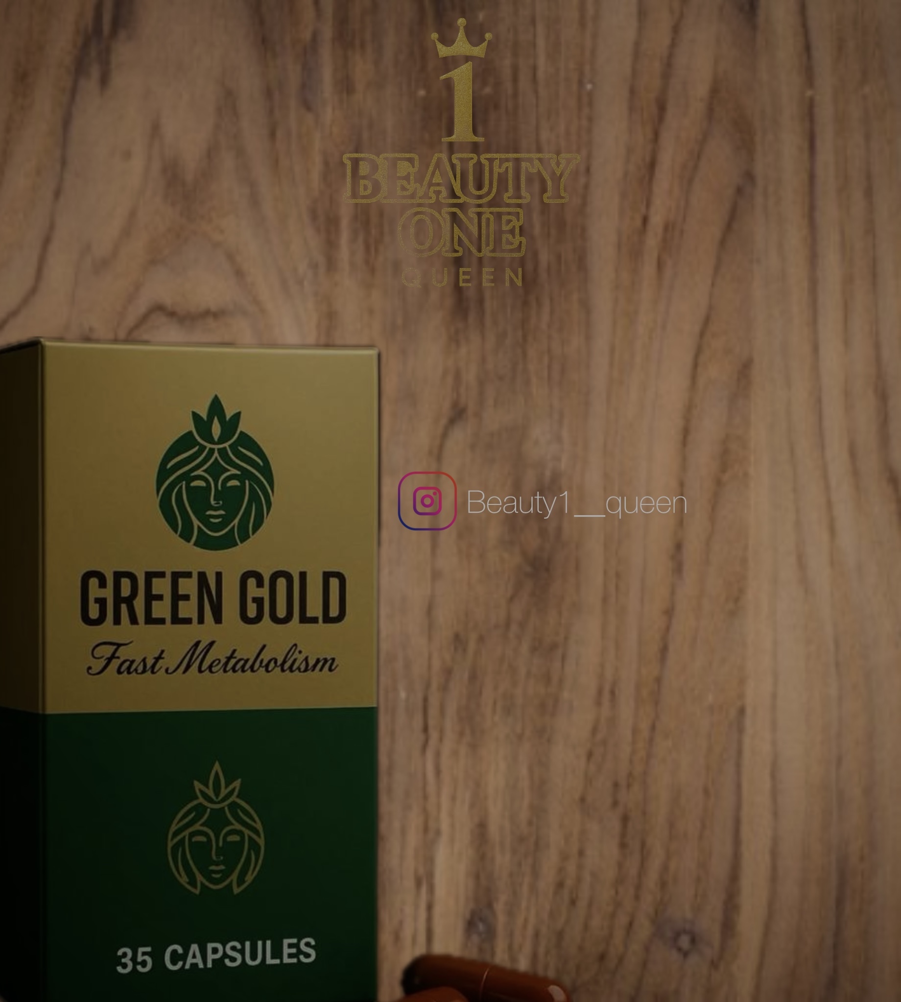 قرص لاغری گرین گلد ۳۵ عددی اورجینال